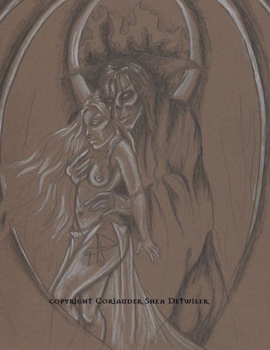 EMG Sketchfest #11 Demon Lover by Coriander Shea